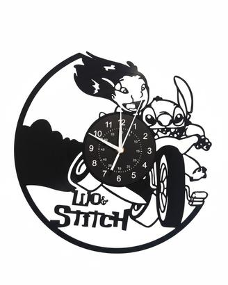 orologio in vinile lilo e stitch 
