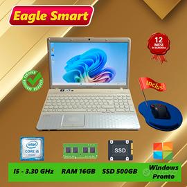 Portatile Sony 15.6" 16GB RAM SSD 500GB - TOP