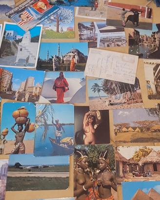 lotto 60 cartoline vintage 