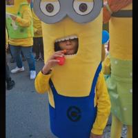 Costume carnevale minions bambino/a