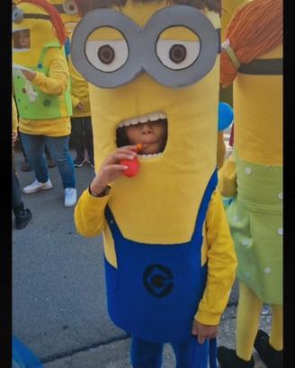 Costume carnevale minions bambino/a