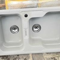 Lavello 2 vasche in fragranite