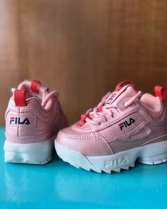 Scarpe Fila bambina rosa taglia 19