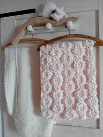 2 copertine vintage anni '80 fatte a mano navicell