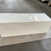 Tavolo rettangolare gres effetto marmo