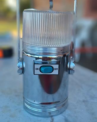 lampada da appendere in acciaio 