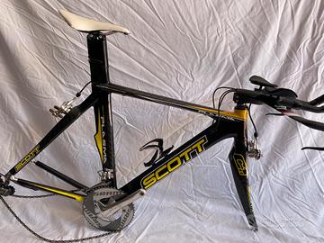 Bici da crono Scott Plasma in carbonio