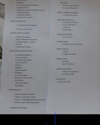 Libri su Roma Antica