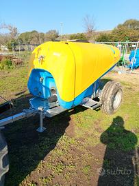 carello e cisterna da 2000 litri 