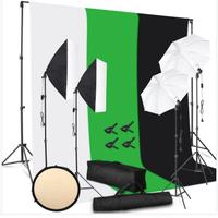Supporto sfondi e luci per studio fotografico