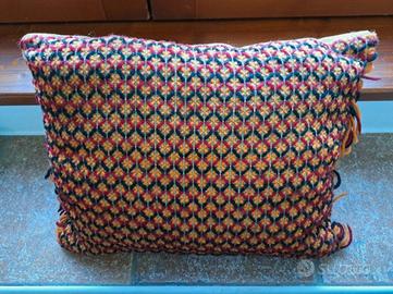 Cuscino vintage punto croce