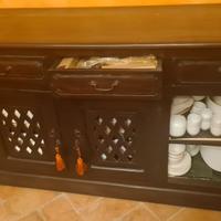 Credenza etnica in legno