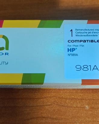 CARTUCCIA INCHIOSTRO HP 981A NERO comp. Armor