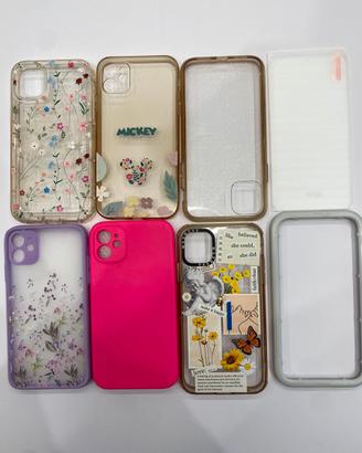Cover IPhone 11 (6 cover + 1 protezione)