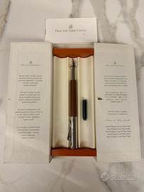 Penna stilografica Guilloche Cognac brown