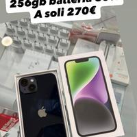 Iphone 14 256gb grado AB batteria 80%