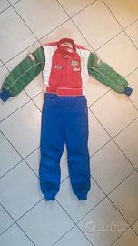 Tuta go-kart bambino