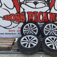 4x CERCHI IN LEGA FIAT CROMA-500 X INT. 5x110 R17"