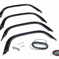 Kit di 4 Parafanghi Maggiorati Neri ( 5 Cm)