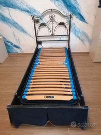 Letto e rete elettrica singoli