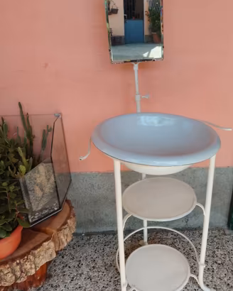 Lavabo Antico con Specchio molato -Manifattura SML