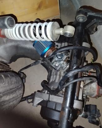 Blocco piaggio 70 Polini EVO LC + impianto frenant