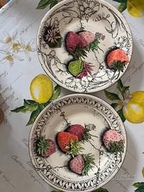 2 piatti Gien da collezione