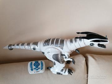 Dinosauro robot Raptor grande interattivo 