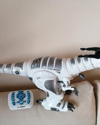 Dinosauro robot Raptor grande interattivo 