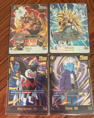Lotto carte Dragonball Super Fusion World (FB04)