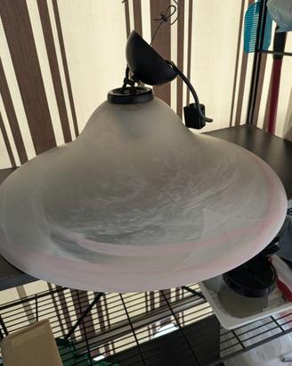 Lampadario vetro rotondo