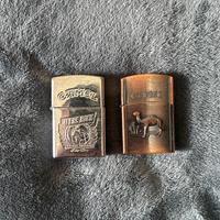 Coppia Di Accendini Camel Vintage