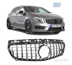 GRIGLIA MERCEDES CLASSE A W176 GT 12-15 NERO CROMA