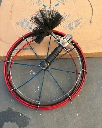 Wöhler aspo pulizia M USATO + Asta GFK D 7 mm,