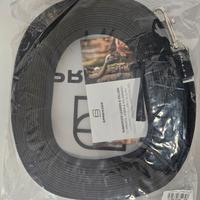 Lunghina guinzaglio nero  Sprengel 10 metri 