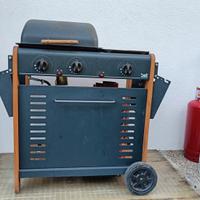 Griglia barbecue BST a gas funzionante 