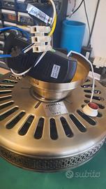 ventilatore e lampada da soffitto 