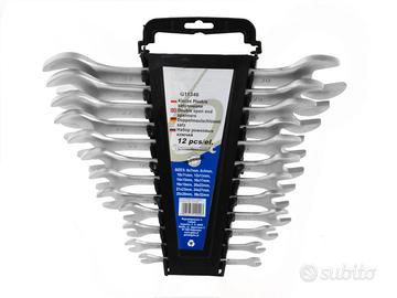 SERIE 12 CHIAVI FISSE mm. 6 a 22 acciaio Cromo Van