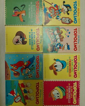 SET TOPOLINO ANNI 60/70: ALMANACCHI - ALBI - OSCAR