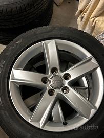 Cerchi Audi 16 con 4 gomme invernali