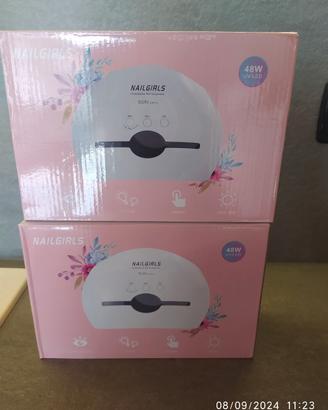 Lampade led per manicure e prodotti vari 