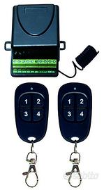 CENTRALINA PER AUTOMAZIONE SERRANDA 2 CANALI 433 M