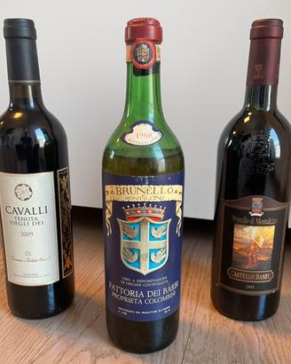 Vini rari 1968, 1993, 2009