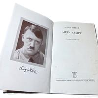 Libro original Mein Kampf de Adolf Hitler 1941