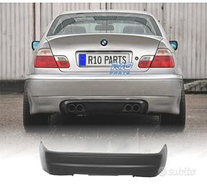 PARAURTI POSTERIORE BMW E46 BERLINA 98-05 LOOK M3