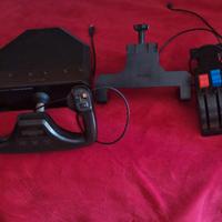 Simulatore PRO FLIGHT YOKE SYSTEM CON MANETTE
