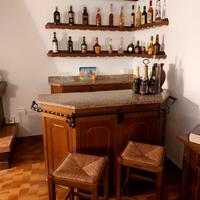 Mobile bar in noce 