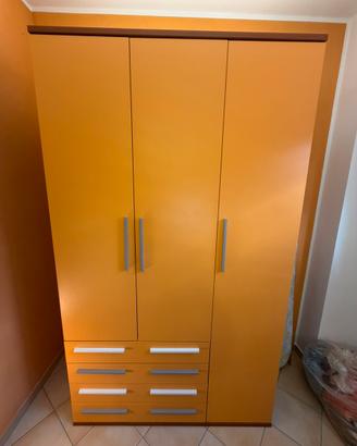 Armadio 3 ante con cassetti