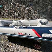 Gommone honwave 3,2mt motore mercury 6cv 4 tempi