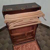 baule armadio da viaggio vintage